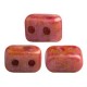 Les perles par Puca® Ios beads Opaque rose spotted 02010/65327